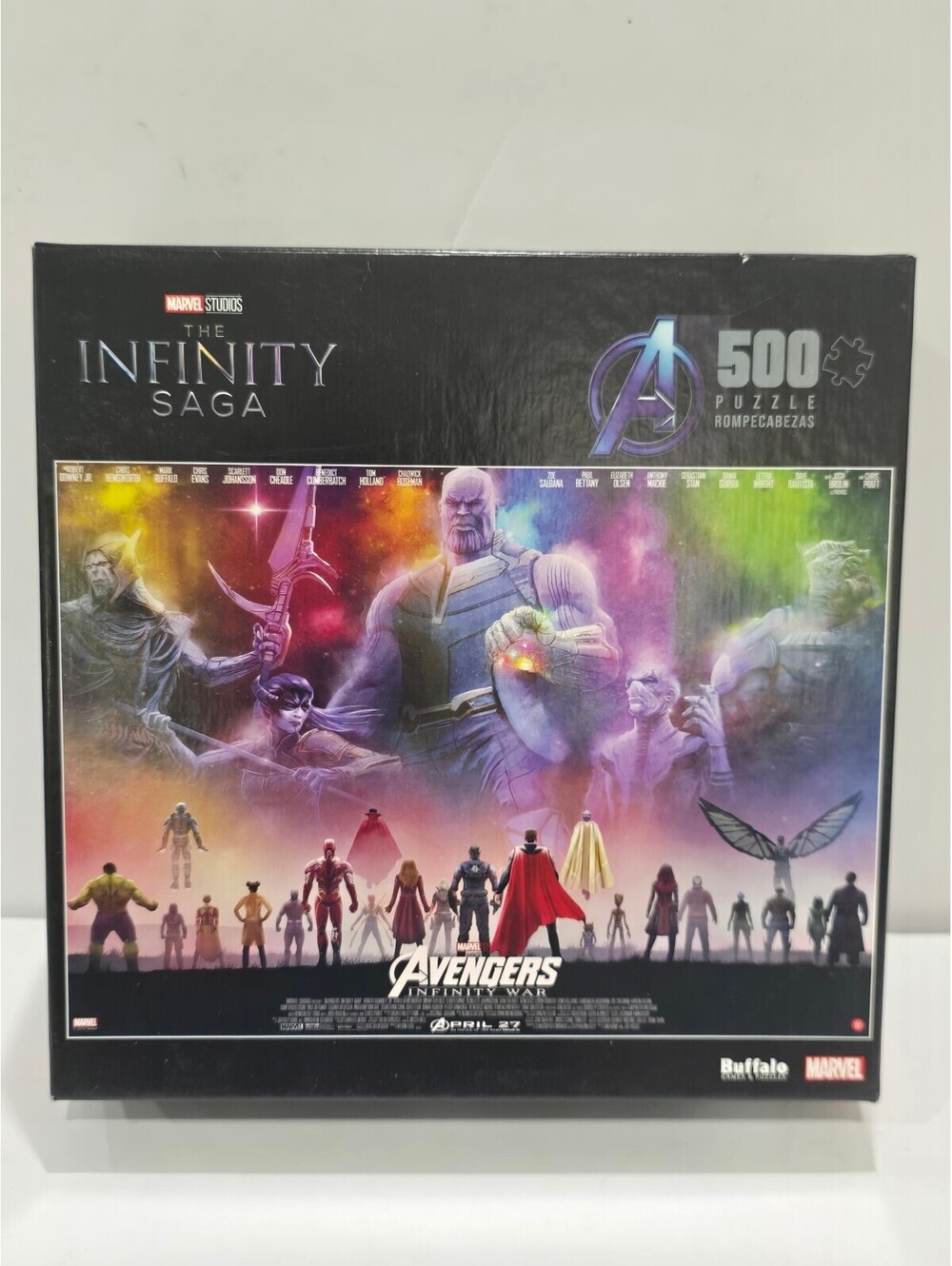 Marvel Studios The Infinity Saga Avengers 500 Piece Jigsaw Puzzle